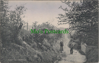 Derbyshire Postcard - Castleton, Cown Top  SW13490