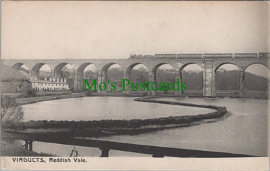 Cheshire Postcard - Viaducts, Reddish Vale    SW13492