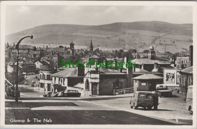 Derbyshire Postcard - Glossop and The Nab   SW13515