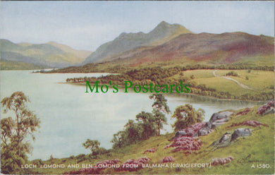Scotland Postcard - Loch Lomond and Ben Lomond   SW14071