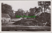 Load image into Gallery viewer, Derbyshire Postcard - Haddon Hall Entrance   SW14073
