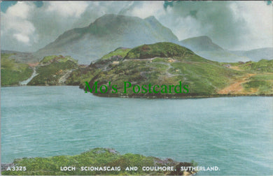 Scotland Postcard - Loch Scionascaig and Coulmore  SW14077