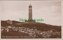 Load image into Gallery viewer, Derbyshire Postcard - Crich, The Sherwood Foresters&#39; War Memorial   SW14079
