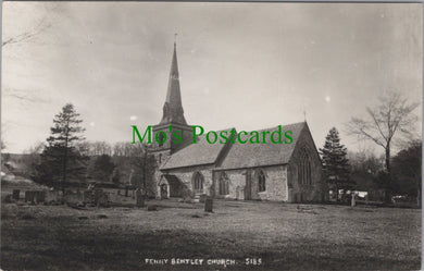 Derbyshire Postcard - Fenny Bentley Church    SW14082