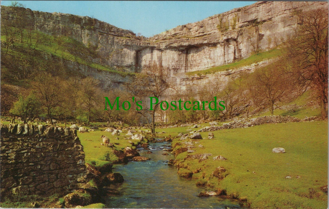 Yorkshire Postcard - Malham Cove  SW12577