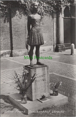 Netherlands Postcard - Anne Frank, Janskerkhof, Utrecht SW12582