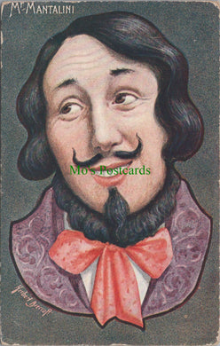 Charles Dickens Postcard - Mr Mantalini, Artist Herbert Beecroft SW12614