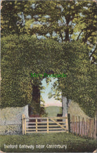 Load image into Gallery viewer, Kent Postcard - Tonford Gateway Near Canterbury  SW12615
