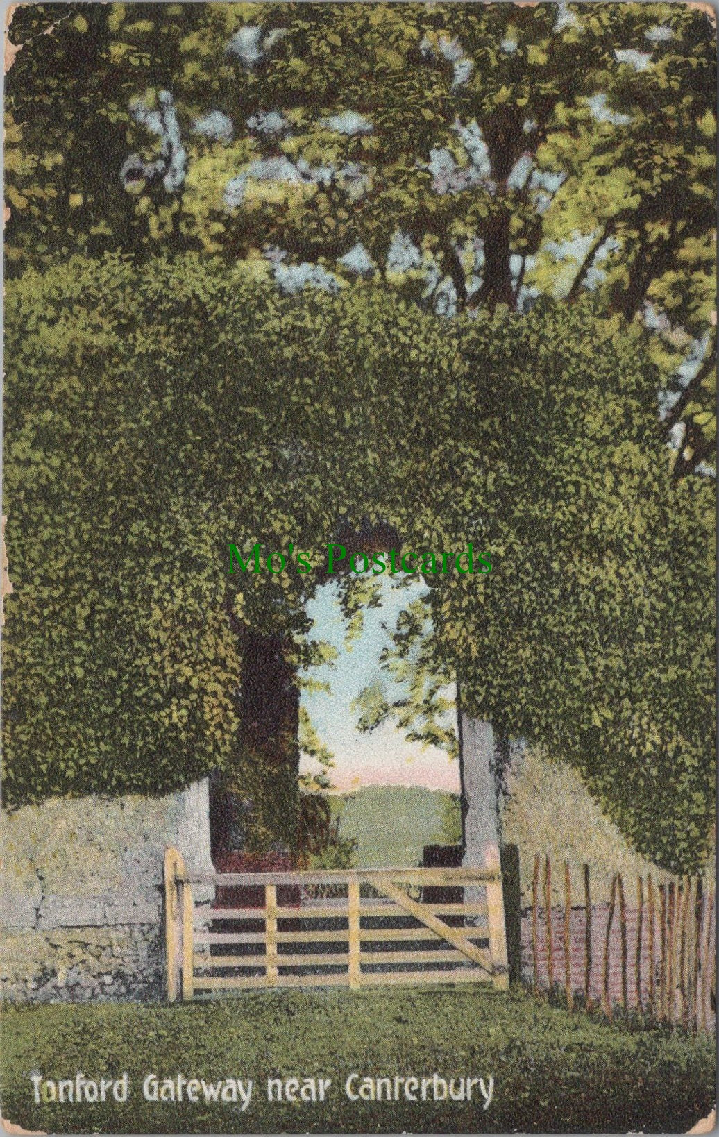 Kent Postcard - Tonford Gateway Near Canterbury  SW12615