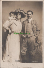 Load image into Gallery viewer, Music Postcard - Kennerly Rumford and Clara Butt and Baby SW12626
