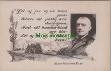 Load image into Gallery viewer, Literature Postcard - American Author James Whitcomb Riley  SW12633
