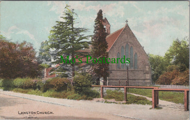 Kent Postcard - Langton Church   SW12642