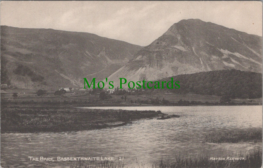 Cumbria Postcard - The Barf, Bassenthwaite Lake  SW12648