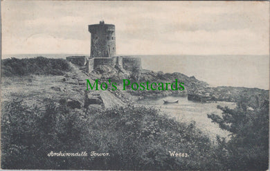Jersey Postcard - Archirondelle Tower / Archirondel Tower SW12655