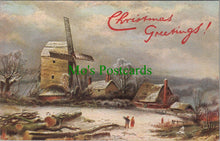 Load image into Gallery viewer, Greetings Postcard - Christmas Greetings, Winter Scenes SW12552
