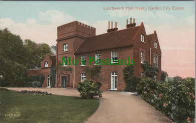 Hertfordshire Postcard - Letchworth Hall Hotel, Garden City Estate  SW12557