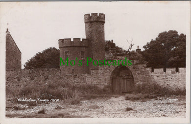 Lancashire Postcard - Middleton Tower Folly  SW12568