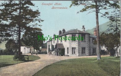 Cumbria Postcard - Borrowdale, Scawfell Hotel  SW12569