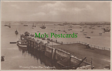 Cornwall Postcard - Falmouth, Prince of Wales Pier  SW13294