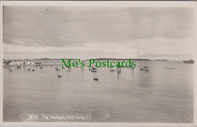 Cornwall Postcard - The Harbour, Scilly Isles   SW13302