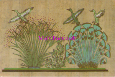 Egypt Postcard - Wild Ducks, Akhenaten's Palace Floor SW15993