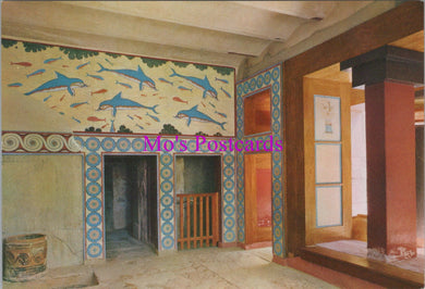 Greece Postcard - Knossos, Crete, Queen's Megaron  SW15999