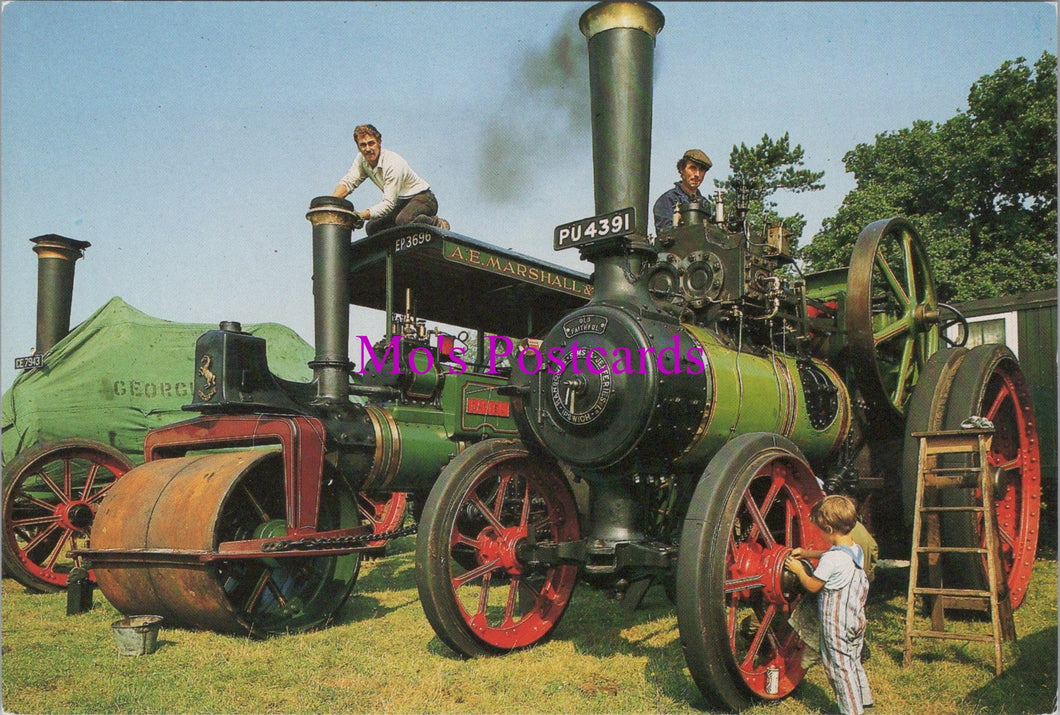 Industrial Postcard - Aveling & Porter Road Roller 