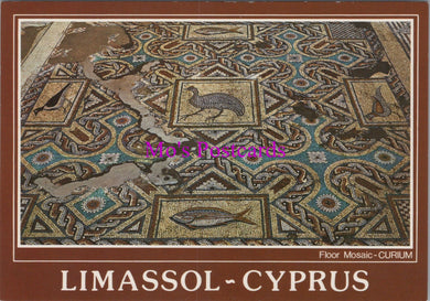 Cyprus Postcard - Limassol, Floor Mosaic, Curium  SW16016