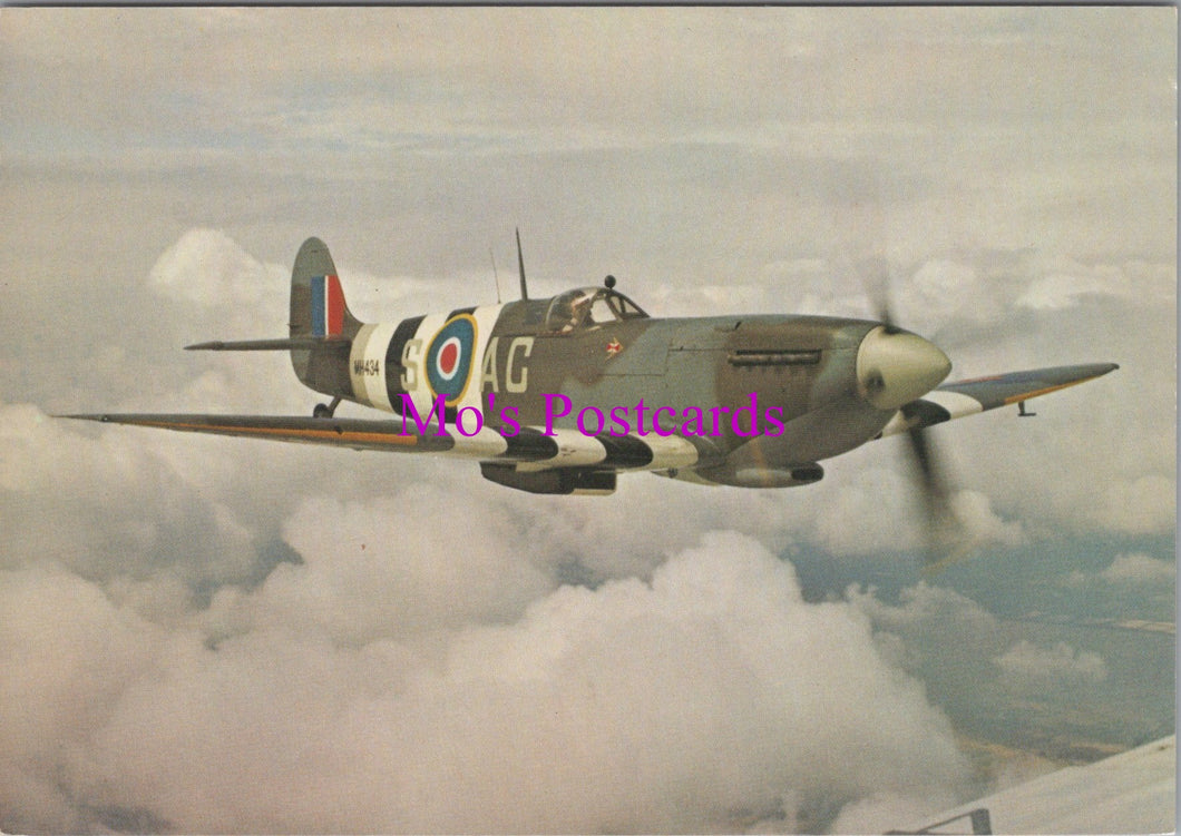 Military Aviation Postcard - Spitfire IX MH 434 (G-ASJV) SW16028