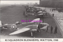 Load image into Gallery viewer, Aviation Postcard - 82 Squadron Blenheims, Watton, 1940 -  SW16045
