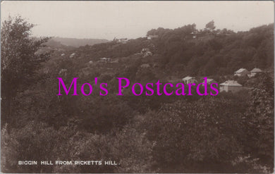 London Postcard -Biggin Hill From Ricketts Hill  SW14477