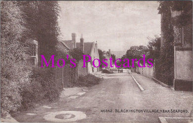Sussex Postcard - Blackington Village, Near Seaford  SW14479