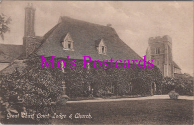 Kent Postcard - Great Chart Court Lodge and Church SW14485