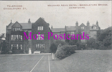 Derbyshire Postcard - Maynard Arms Hotel, Grindleford Bridge SW14497