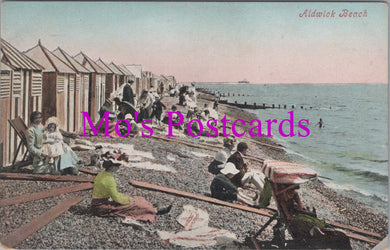 Sussex Postcard - Aldwick Beach   SW14506
