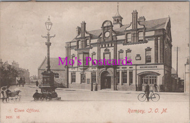 Isle of Man Postcard - The Town Offices, Ramsey   SW15344