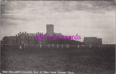 Isle of Man Postcard - King William's College Cricket Field  SW15295