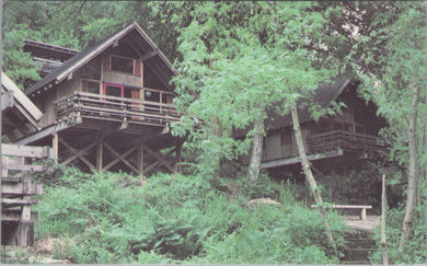 Cornwall Postcard - Deerpark Forest Cabins, Liskeard  SW16071