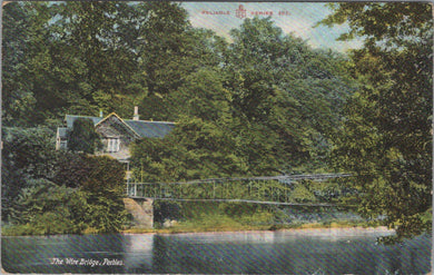 Scotland Postcard - The Wire Bridge, Peebles  SW16103