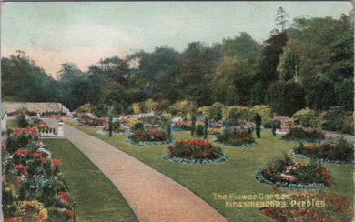 Scotland Postcard - The Flower Garden, Kingsmeadows, Peebles  SW16104