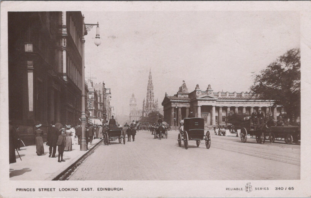 Scotland Postcard - Princes Street Looking East, Edinburgh SW16107