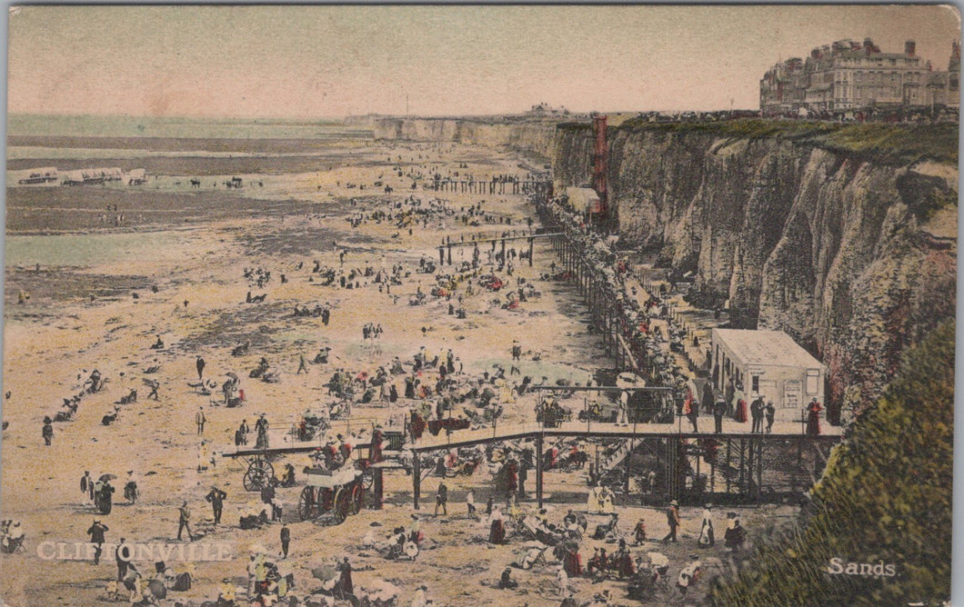 Kent Postcard - Cliftonville Sands, Margate  SW16110