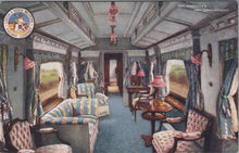 Load image into Gallery viewer, Royalty Postcard - His Majesty&#39;s Day Compartment   SW16115
