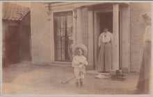 Load image into Gallery viewer, Ancestor Postcard - Weeley Family. Boy Playing With Toys  SW16143
