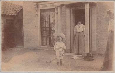 Ancestor Postcard - Weeley Family. Boy Playing With Toys  SW16143