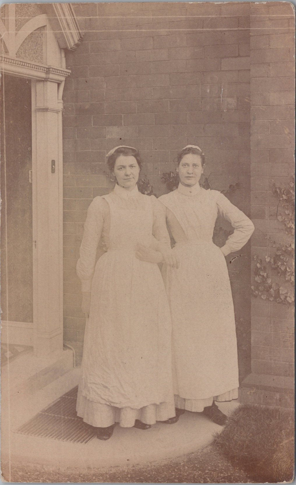 Ancestor Postcard - Two Maids, Domestic Servants From Chester-Le-Street SW16144