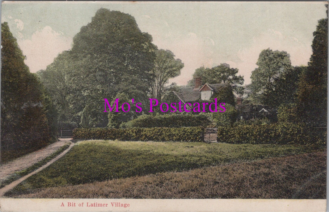 Buckinghamshire Postcard - A Bit of Latimer Village   SW15067