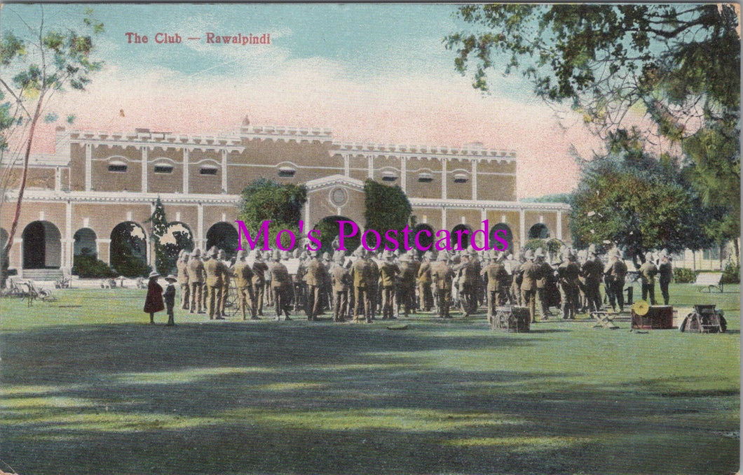 Pakistan Postcard - The Club, Rawalpindi   SW15079