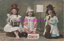 Load image into Gallery viewer, Children Postcard - Happy Childhood, Star Performers Charity Concert  SW15080
