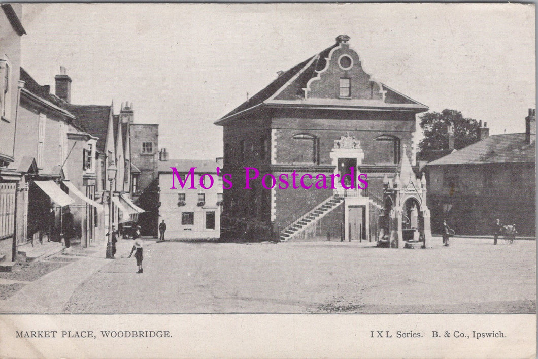 Suffolk Postcard - Market Place, Woodbridge  SW15081